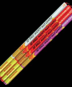 Mighy Max Roman candle 4 pack 10 shot